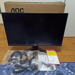 【ほぼ新品】AOC 24G2SPE ゲーミングモニター／使用1 ヶ月未満／箱付き