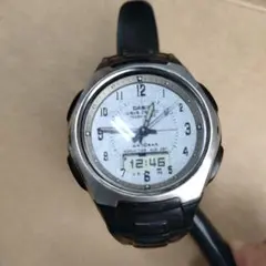 稼働品.CASIO 電波ソーラーデジタル腕時計 防水機能