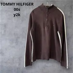TOMMY HILFIGER ハーフジップ　00s y2k