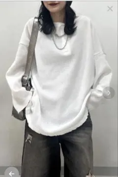 JEANASIS TCワッフル2WAYプルオーバー