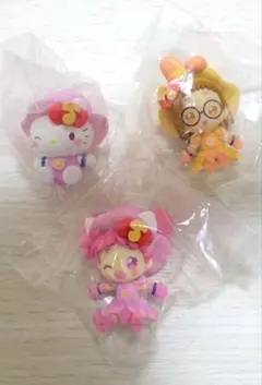 おジャ魔女どれみ　サンリオコラボ　 カプセルトイ（3個セット）