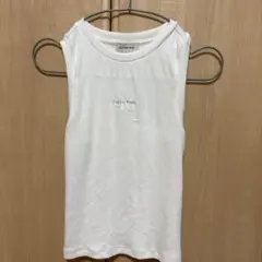 偽*滅様 Calvin Klein Jeans タンクトップ ホワイトのサムネイル