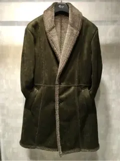 70s Searsウールギャングコート ランチコート ボア vintage L - メルカリ