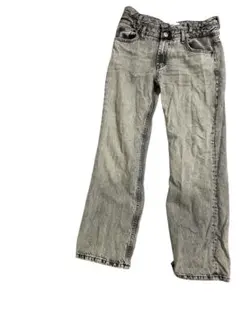 grunge ストレートデニム W38 腰履き ストリート ワイド jeans - メルカリ