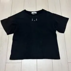 miffy ミッフィー 半袖Tシャツ ブラックのサムネイル