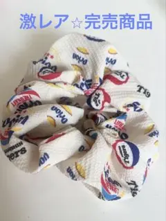 【美品】激レア⭐︎限定！阪神タイガースコラボ⭐︎オリオンビール　シュシュ