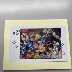 ジョジョの奇妙な冒険 黄金の風 チェキ風カード
