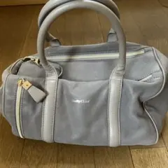 SeeByChloe レザー ミニボストンバッグ グレーのサムネイル
