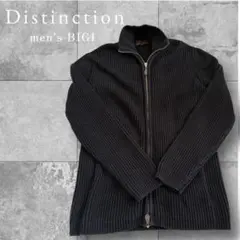 men's BIGI ドライバーズニット　ブラックy2k distinction