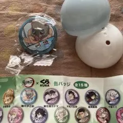 くら寿司　鬼滅の刃　缶バッチ　伊之助　ガチャポン