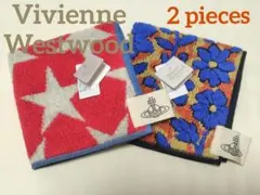 ヴィヴィアン・ウエストウッド タオルハンカチ 2枚