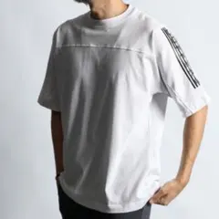 定価12100円ダファーブラックレーベルオーバーサイズ七分袖Tシャツ
