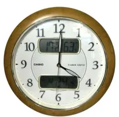 カシオ CASIO ITM-720NJ 電波時計 温度・湿度計付き
