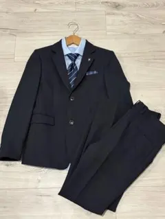 スーツ　卒業式　150cm ネイビー　男子