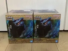 モンスターハンター 鎮座獣 ナルガクルガ～漆黒の影～ フィギュア プライズ 2個