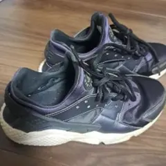 NIKE Air Huarache 黒/紫 スニーカー