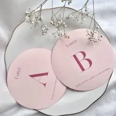 16日中までには必ず発送　テーブルナンバー　テーブルサイン　結婚式 ウェディング