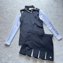 【美品】DESCENTE GOLF レディース ゴルフウェア セット