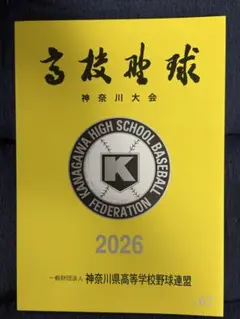 第108回全国高校野球選手権大会 神奈川大会　パンフレットのサムネイル