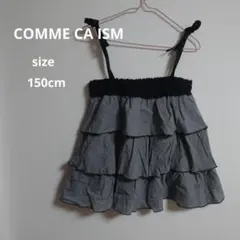 美品 COMME CA ISM ギンガムチェック タンクトップ 150cmのサムネイル