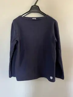 ORCIVAL オーシバル　ネイビー 長袖 Tシャツ　カットソー　バスク