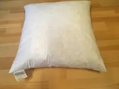 羽毛　フェザー１００％　インナークッション　５０cm X５０cm ②