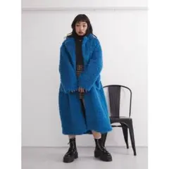 一度着用　jouetie ベルトロングファーコートのサムネイル