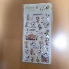 ◉スヌーピー◉ PEANUTS ぷくぷくシール