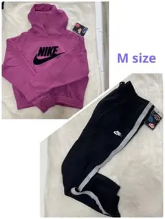 NIKE セットアップ ピンク ブラック M