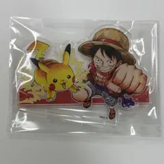 ワンピース 週刊少年ジャンプ×ポケモン メガシンカプレゼント アクリル 