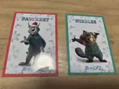 ズートピア2 NIBBLES PAWBERT カードセット