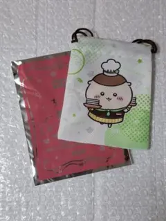 ちいかわ⭐ ココス きんちゃく ⭐くりまんじゅう
