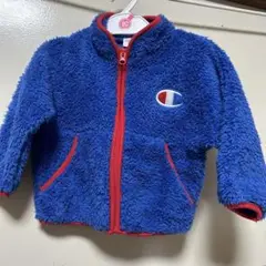 Champion フリースジャケット 90cm 青