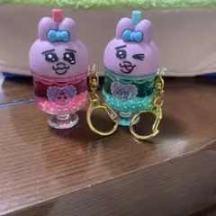おぱんちゅウサギキャラクター キーホルダー 2個セット