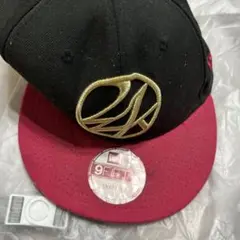 NEW ERA 9FIFTY ブラック ピンク キャップ