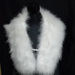 訳あり　成人式　着物　ショール　ファー　白