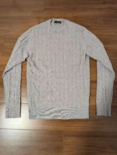 【極美品】MACKINTOSH London グレー ケーブル ニットのサムネイル