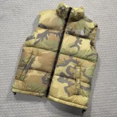 本日限定　美品　人気のカモフラ❤️ノースフェイス　ヌプシダウンベスト　迷彩 2025年最新】ノースフェイス ヌプシ ダウンベスト 迷彩の人気