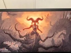 MTG ULTRA PRO製 黙示録、シェオルドレッド プレイマット サイン入り MTG ULTRA PRO製 黙示録、シェオルドレッド プレイマット サイン