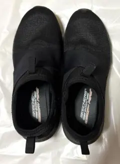 SKECHERS スケッチャーズ　24cm ブラック　メモリーフォーム