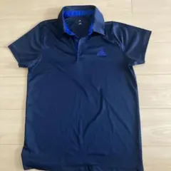 adidas climacool ポロシャツ ブラック/ブルー