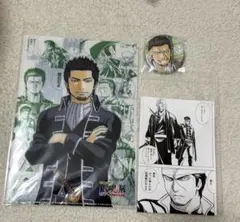 銀魂展 真選組セット 近藤勲 缶バッジ ポストカード クリアファイル