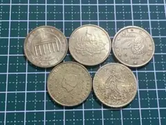 ユーロコイン　50セント　5種類のサムネイル