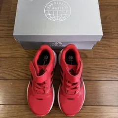 adidas キッズスニーカー レッド　17.0cmのサムネイル