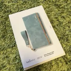 【新品】salisty 手帳型ケース iPhone 2021 6.1インチ用