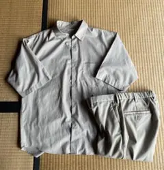 【お買い得】セットアップ　半袖シャツ　スラックス