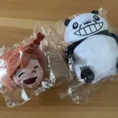 パンダコパンダ ぬいぐるみバッジ 2点セット