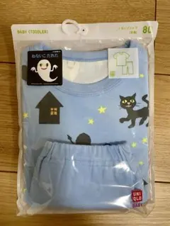 UNIQLO ベビーパジャマ 80 猫と星
