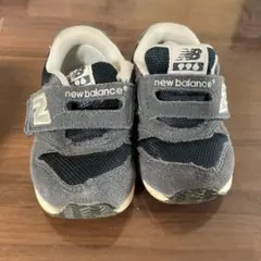 New Balance 996 キッズシューズ 12 (JPN) ネイビー