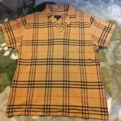 BURBERRY GOLF チェック柄ポロシャツ Mサイズ